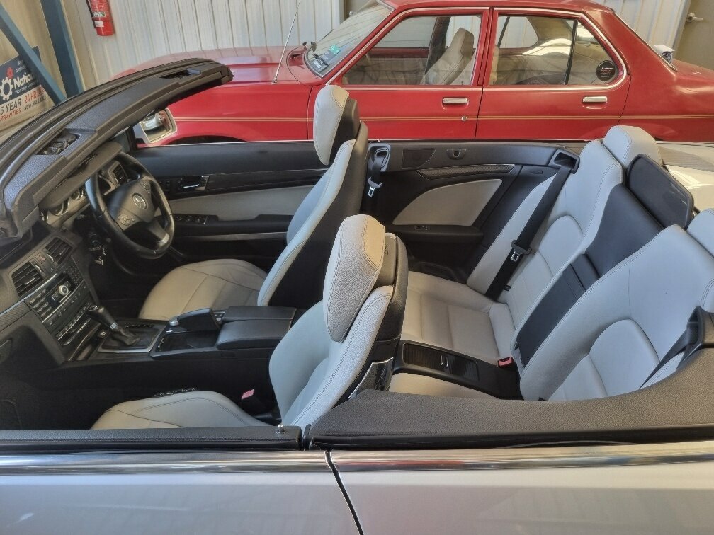 2010 MERCEDES-BENZ E500 207 AVANTGARDE 7 SP AUTOMATIC G-TRONIC 2D CABRIOLET
