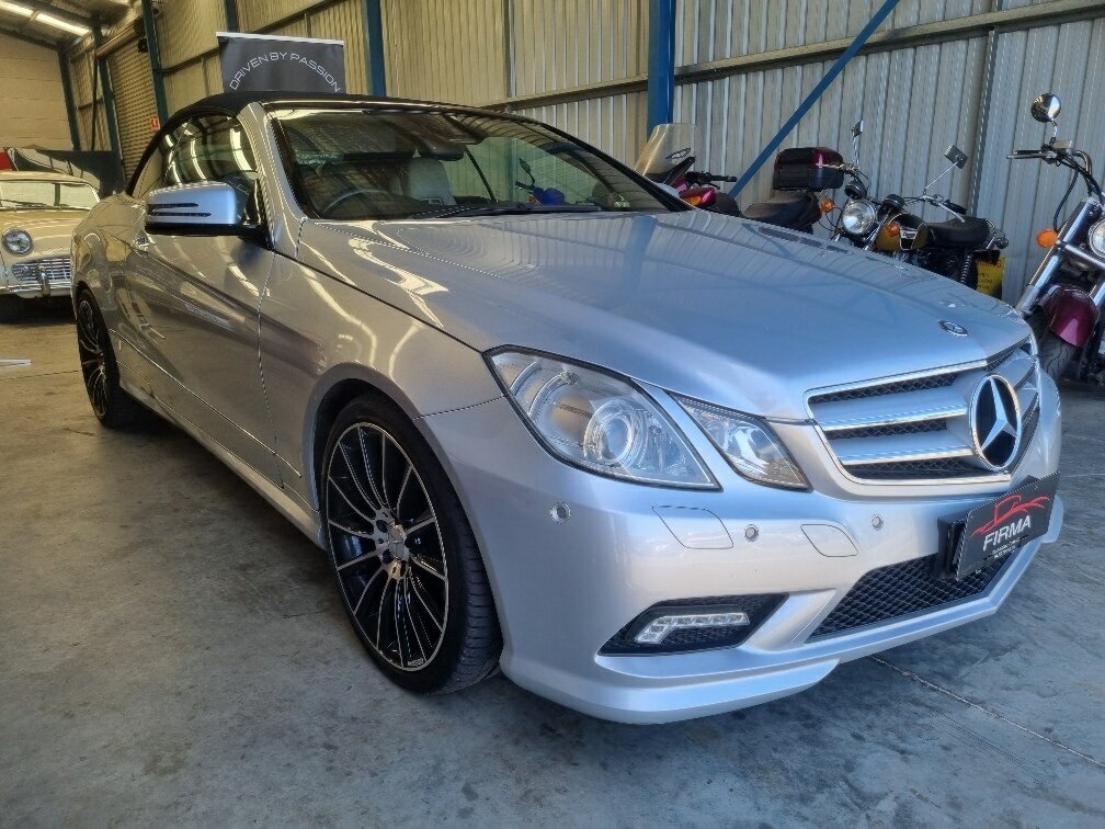 2010 MERCEDES-BENZ E500 207 AVANTGARDE 7 SP AUTOMATIC G-TRONIC 2D CABRIOLET
