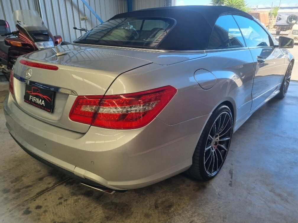 2010 MERCEDES-BENZ E500 207 AVANTGARDE 7 SP AUTOMATIC G-TRONIC 2D CABRIOLET