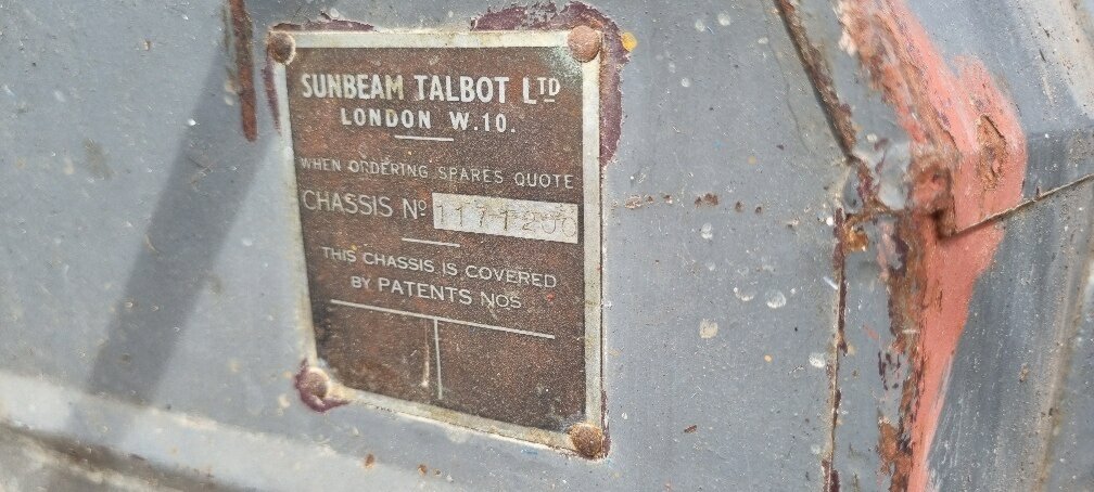 1948 SUNBEAM TALBOT 4D SEDAN