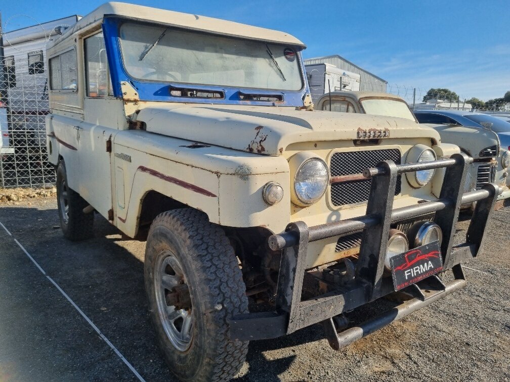 1968 NISSAN PATROL G60 4X4 MANUAL 2D WAGON