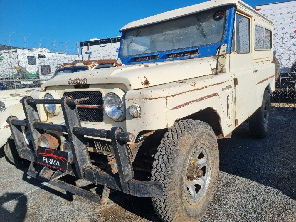 1968 NISSAN PATROL G60 4X4 MANUAL 2D WAGON