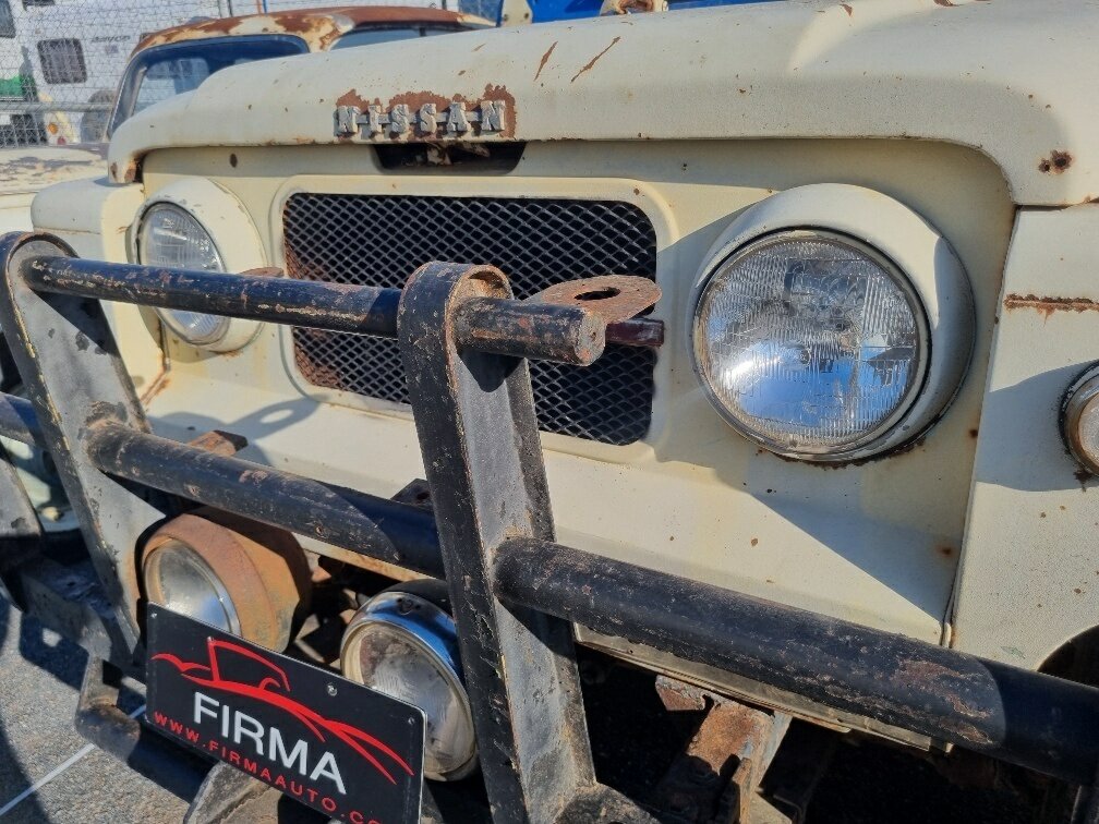 1968 NISSAN PATROL G60 4X4 MANUAL 2D WAGON