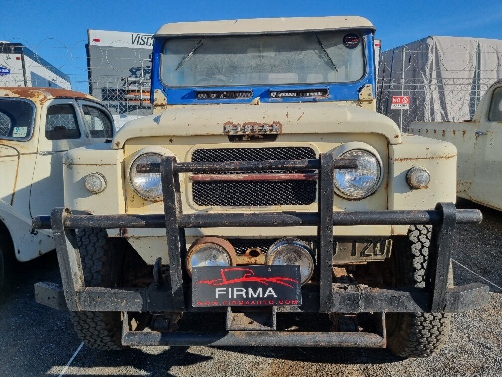 1968 NISSAN PATROL G60 4X4 MANUAL 2D WAGON
