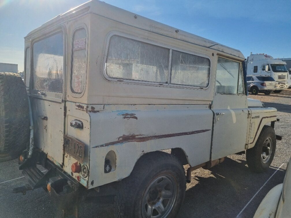 1968 NISSAN PATROL G60 4X4 MANUAL 2D WAGON