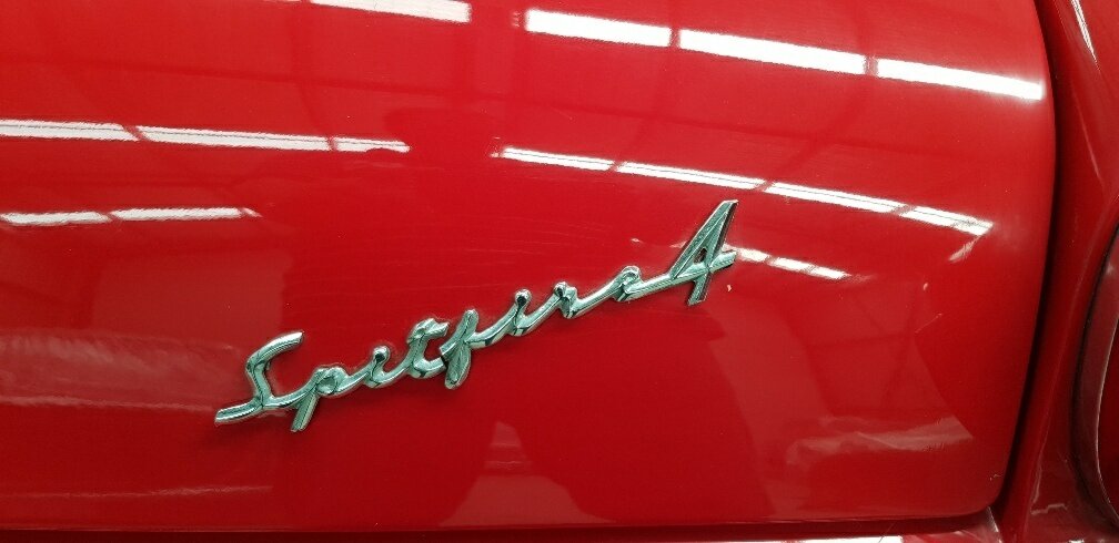 1962 TRIUMPH SPITFIRE MKI MANUAL ROADSTER