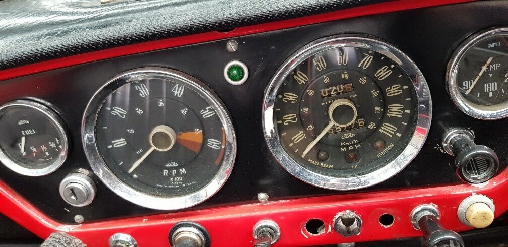 1962 TRIUMPH SPITFIRE MKI MANUAL ROADSTER