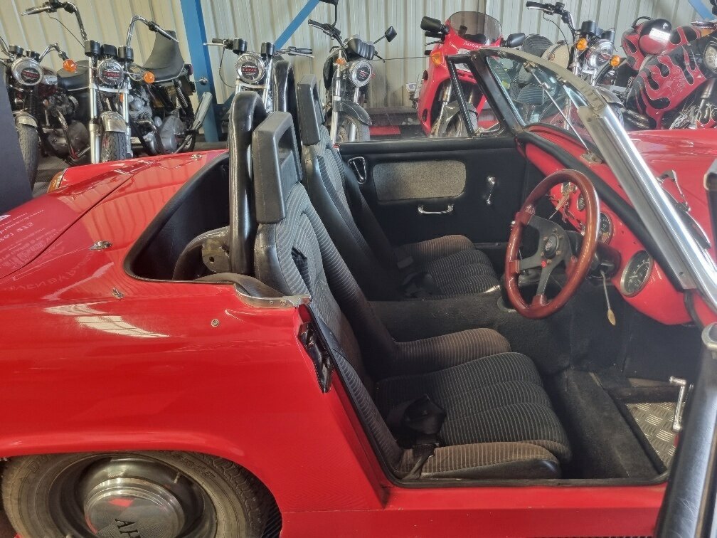 1964 AUSTIN HEALEY SPRITE MK III SPORTS 4 SP MANUAL 2D ROADSTER