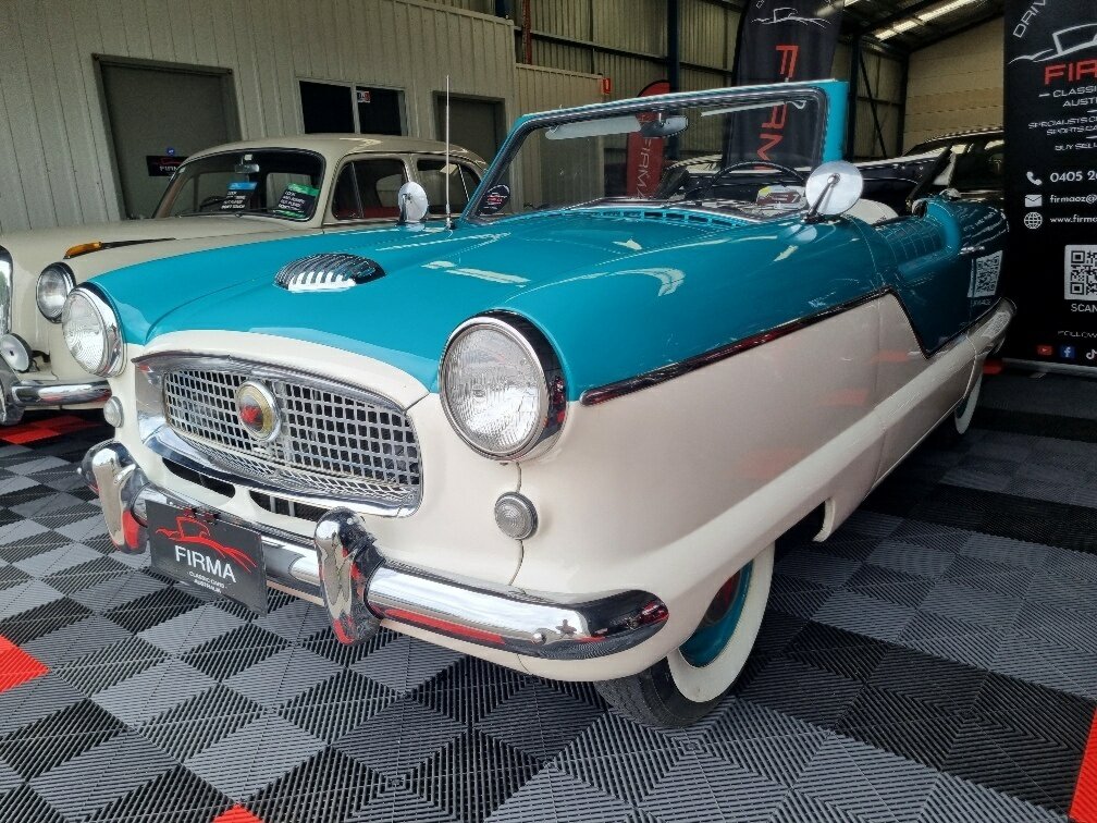 1957 NASH METROPOLITAN MANUAL 2D CONVERTIBLE
