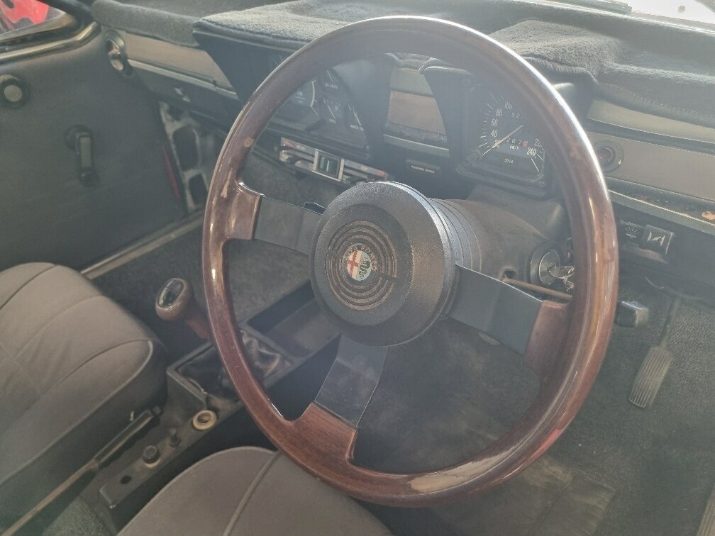 1977 ALFA ROMEO ALFETTA GTV 2000 5 SP MANUAL 2D COUPE