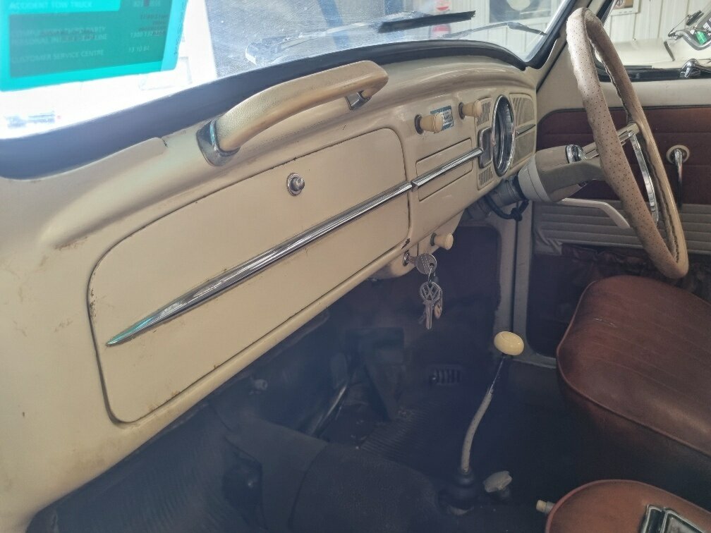 1964 VOLKSWAGEN 1200 (BEETLE) STANDARD 4 SP MANUAL 2D SEDAN