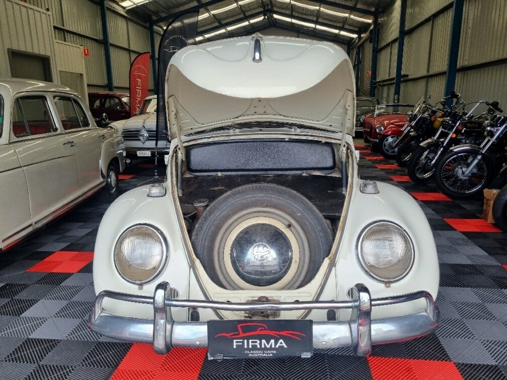 1964 VOLKSWAGEN 1200 (BEETLE) STANDARD 4 SP MANUAL 2D SEDAN