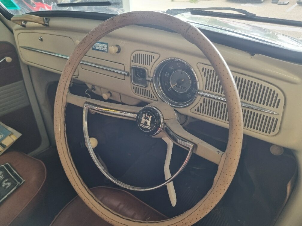 1964 VOLKSWAGEN 1200 (BEETLE) STANDARD 4 SP MANUAL 2D SEDAN
