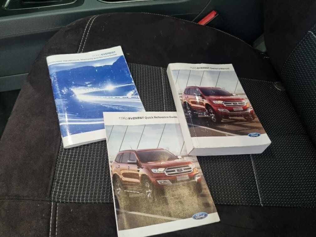 2016 FORD EVEREST UA TREND 6 SP AUTOMATIC 4D WAGON