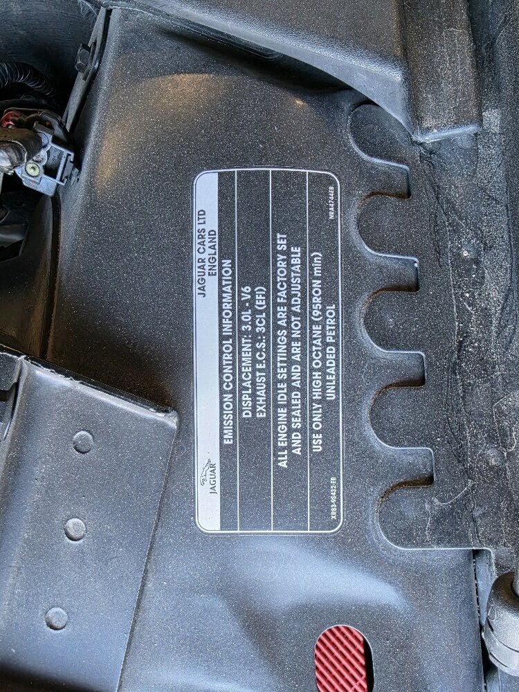 2002 JAGUAR S TYPE V6 6 SP AUTOMATIC 4D SEDAN