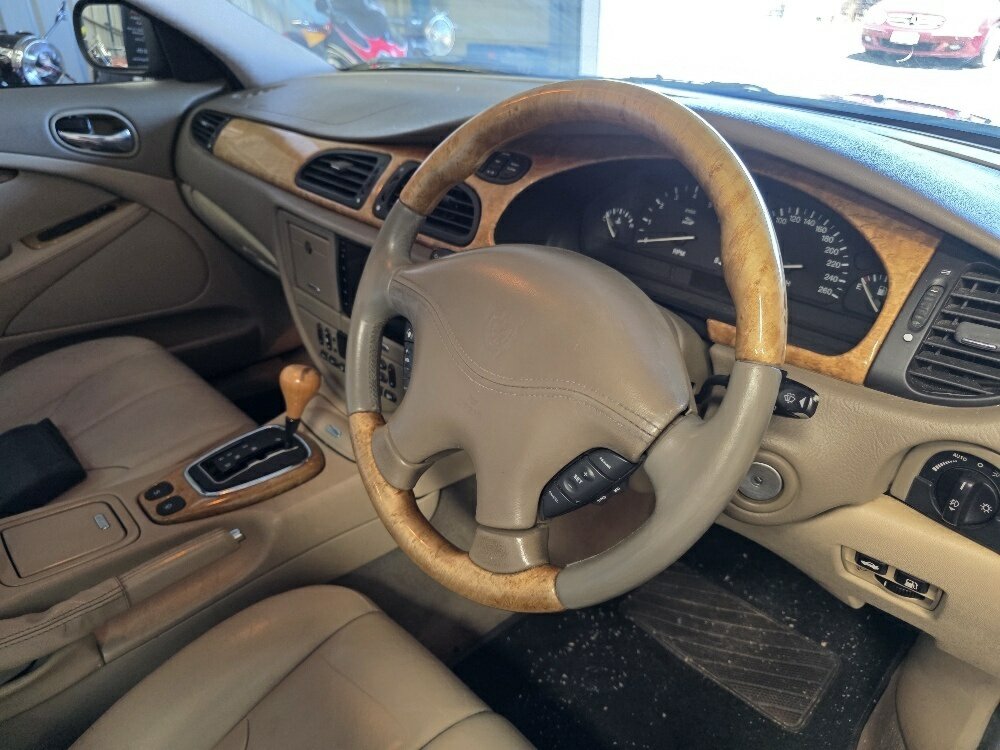 2002 JAGUAR S TYPE V6 6 SP AUTOMATIC 4D SEDAN