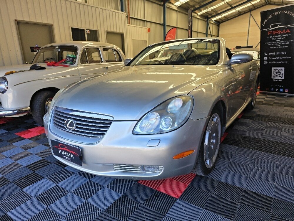 2003 LEXUS SC430 UZZ40R 5 SP AUTOMATIC 2D CONVERTIBLE