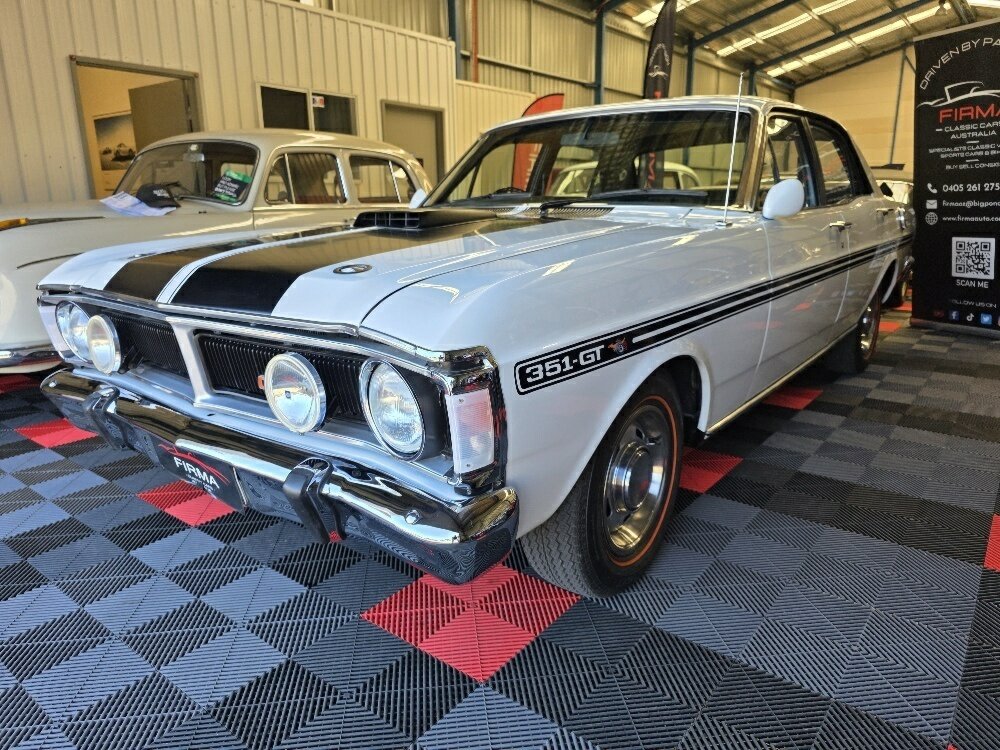 1971 FORD FALCON XY GT REPLICA 4 SP MANUAL SEDAN
