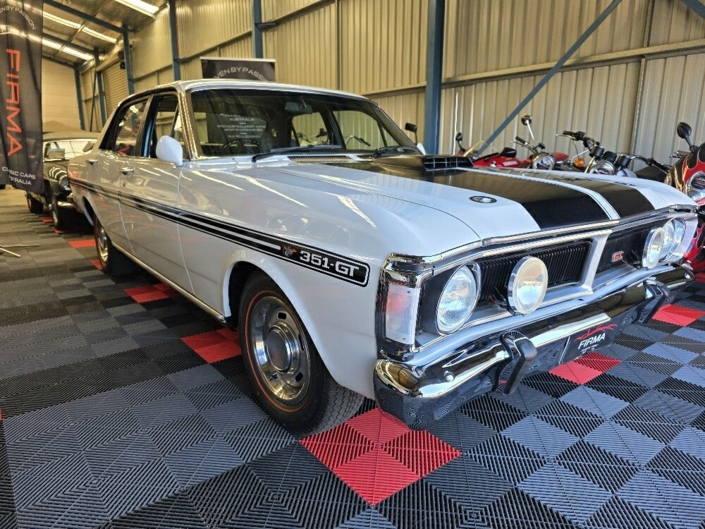 1971 FORD FALCON XY GT REPLICA 4 SP MANUAL SEDAN
