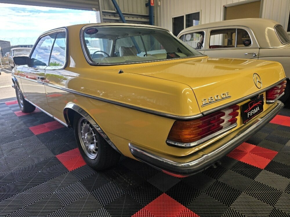 1979 MERCEDES-BENZ 280 W123 CE 4 SP AUTOMATIC 2D COUPE