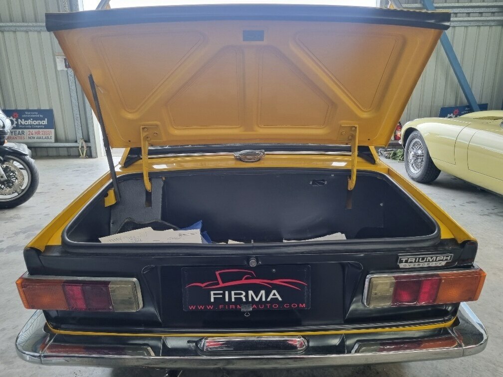 1972 TRIUMPH TR 6 MANUAL + O/DRIVE 2D CONVERTIBLE