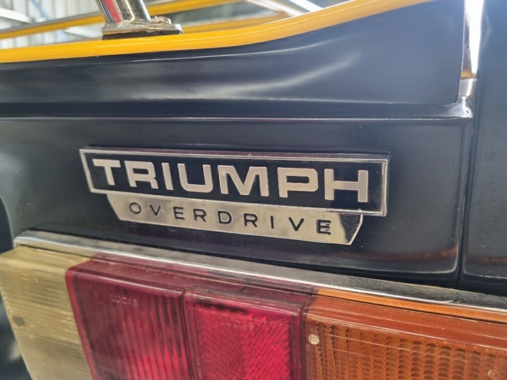 1972 TRIUMPH TR 6 MANUAL + O/DRIVE 2D CONVERTIBLE