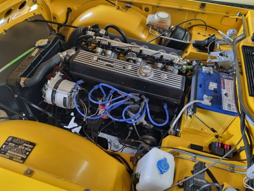 1972 TRIUMPH TR 6 MANUAL + O/DRIVE 2D CONVERTIBLE