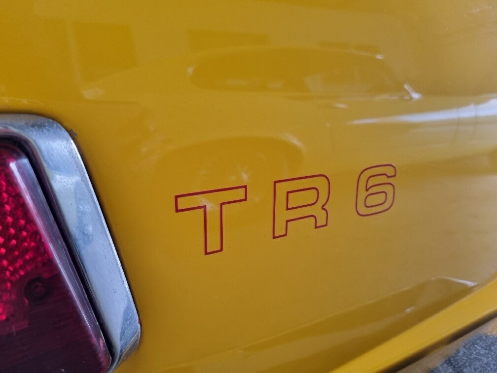 1972 TRIUMPH TR 6 MANUAL + O/DRIVE 2D CONVERTIBLE