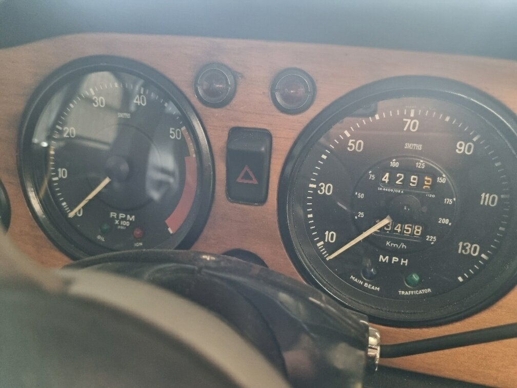 1972 TRIUMPH TR 6 MANUAL + O/DRIVE 2D CONVERTIBLE