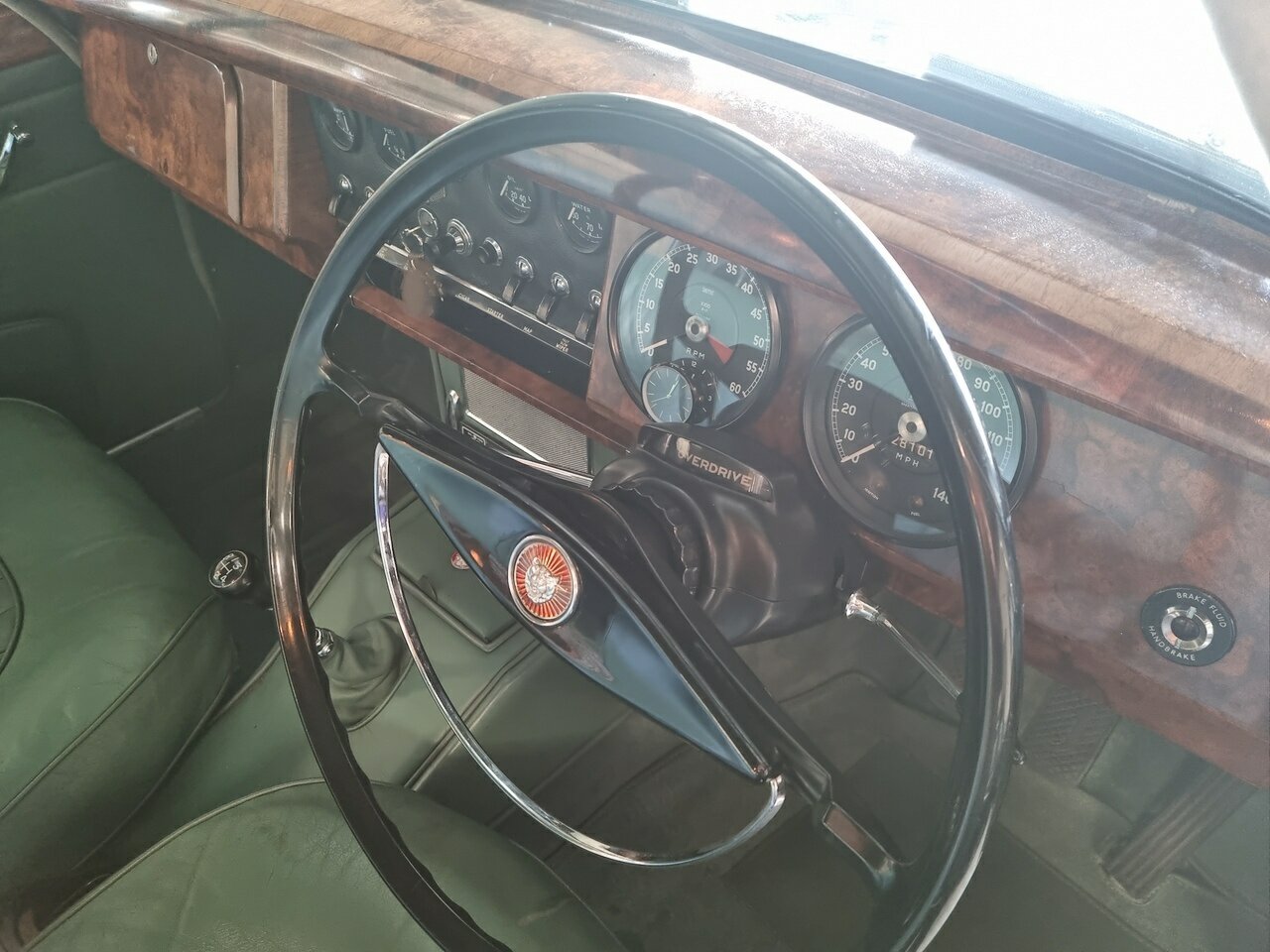 1963 JAGUAR MARK II MANUAL 4D SEDAN