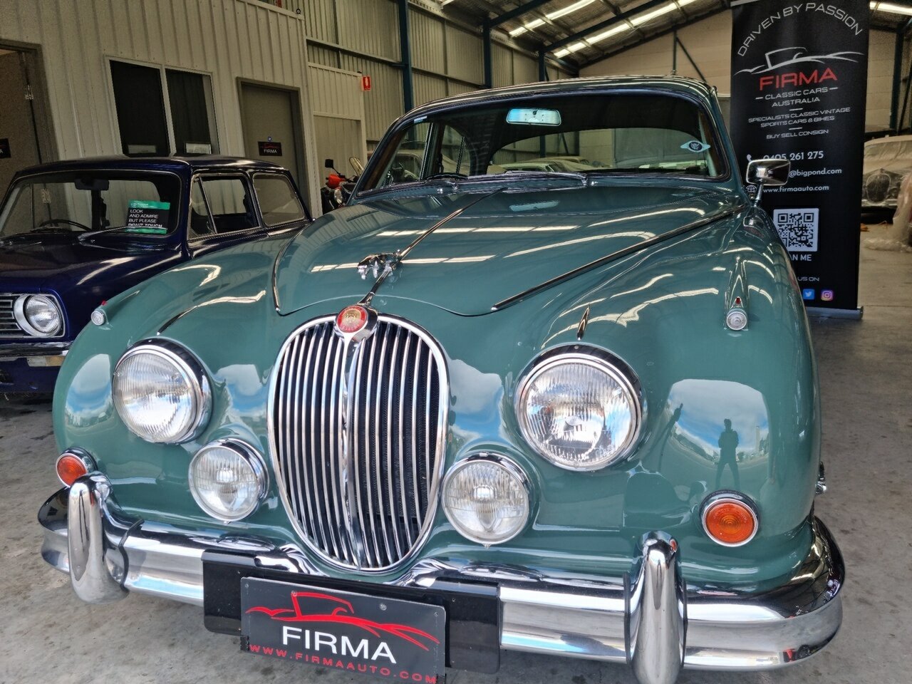 1963 JAGUAR MARK II MANUAL 4D SEDAN