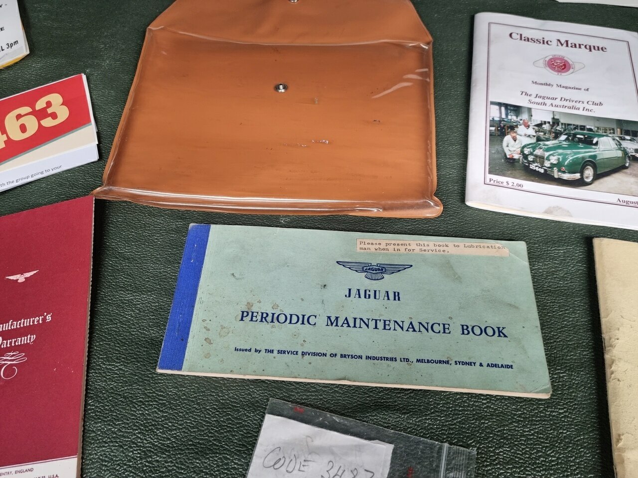 1963 JAGUAR MARK II MANUAL 4D SEDAN