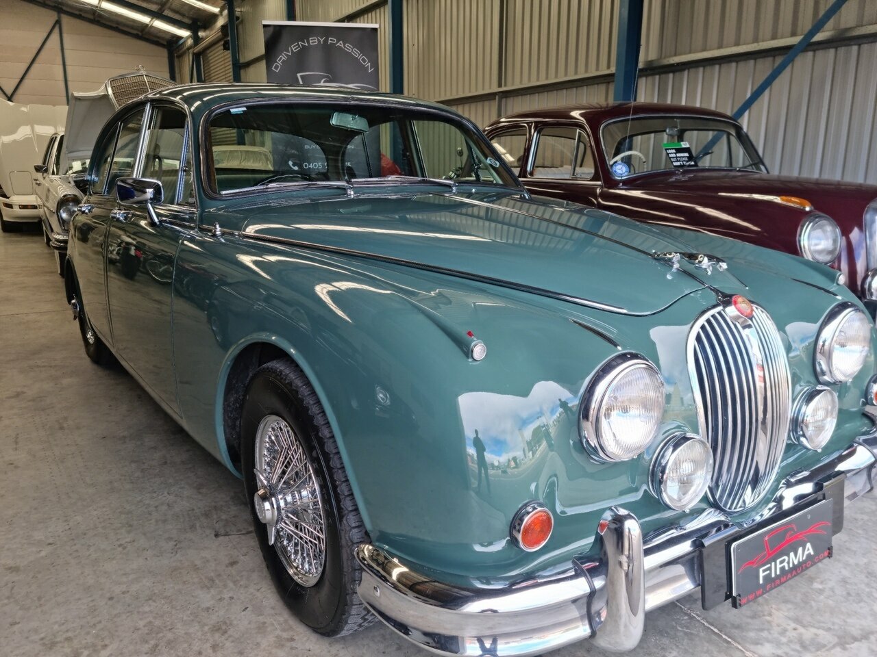 1963 JAGUAR MARK II MANUAL 4D SEDAN