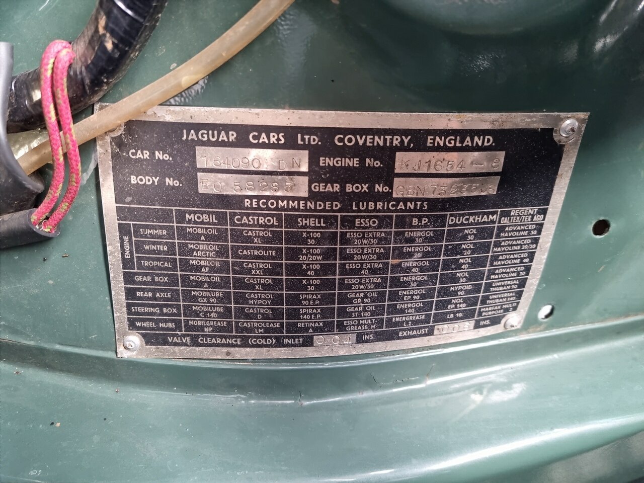 1963 JAGUAR MARK II MANUAL 4D SEDAN