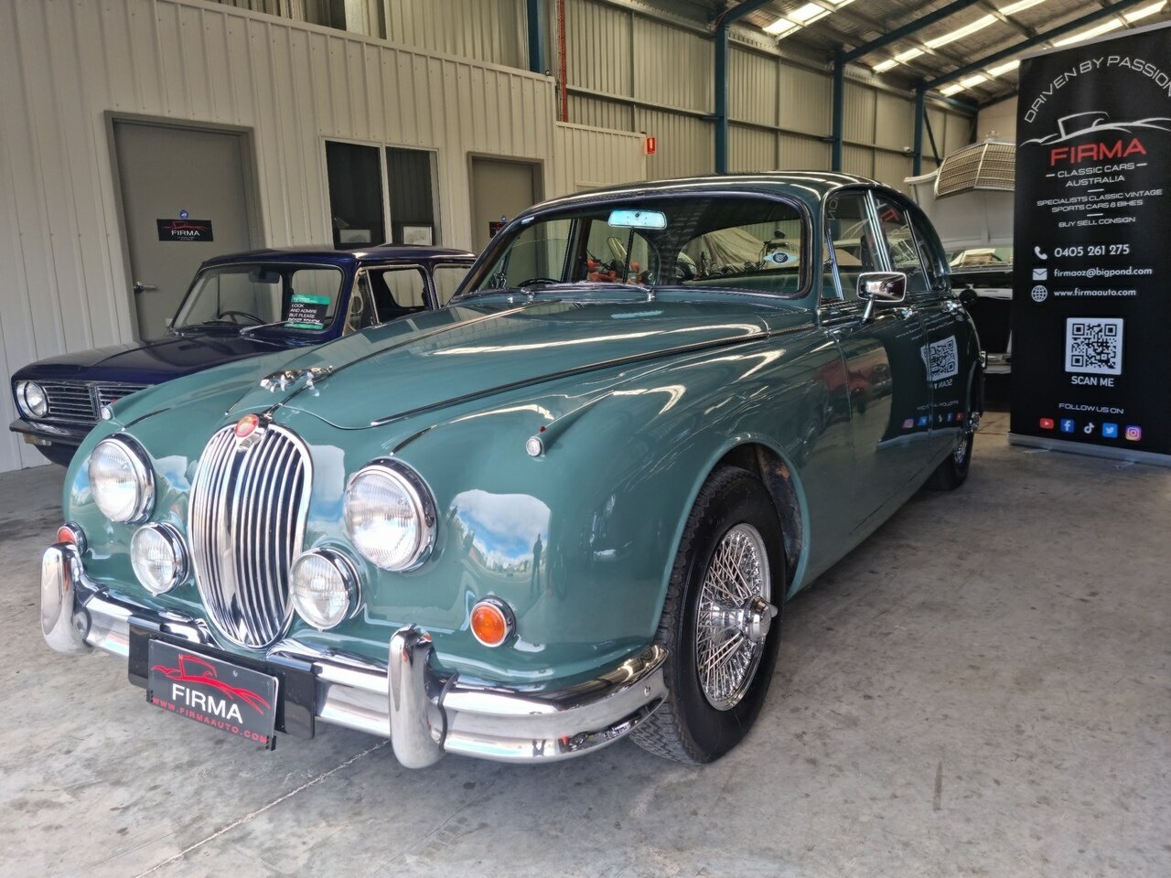 1963 JAGUAR MARK II MANUAL 4D SEDAN