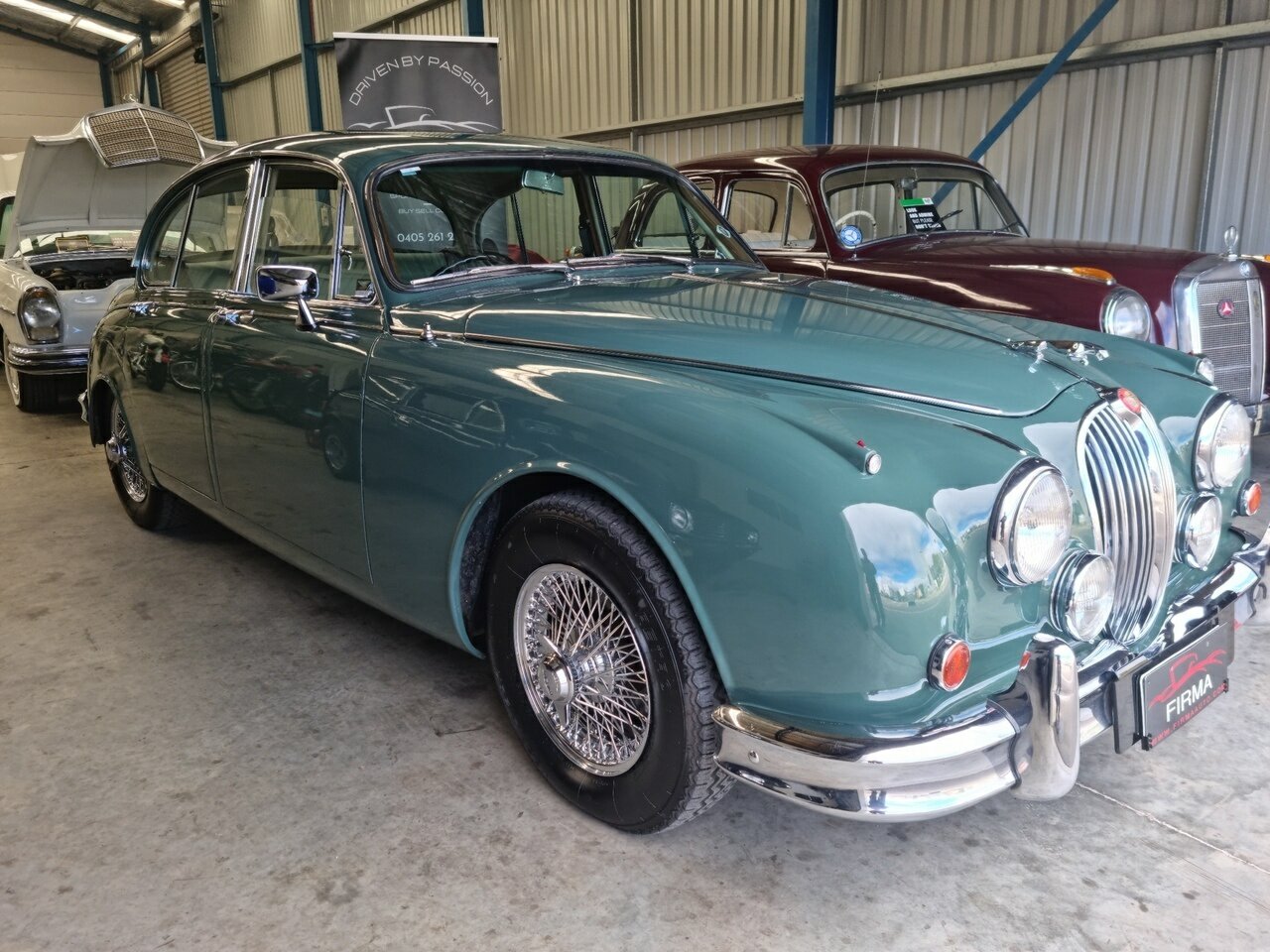 1963 JAGUAR MARK II MANUAL 4D SEDAN