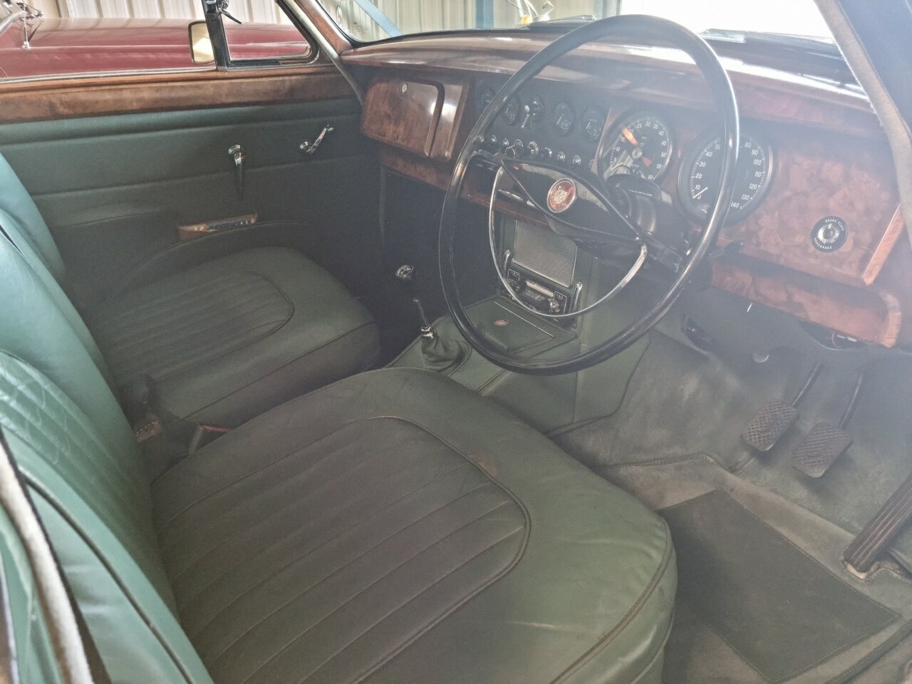 1963 JAGUAR MARK II MANUAL 4D SEDAN