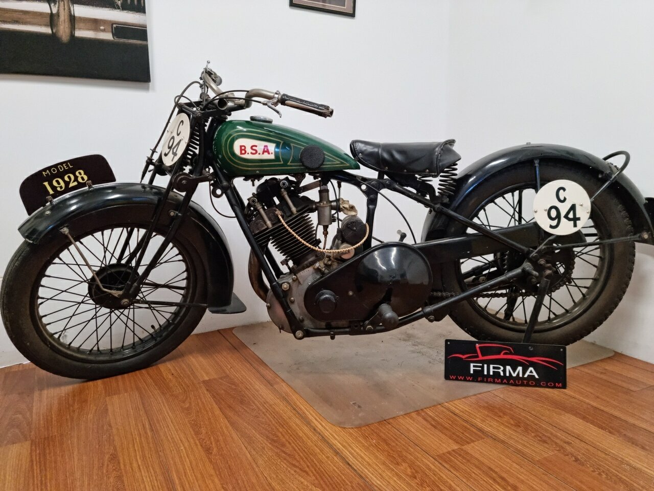 1928 BSA SLOPER ROAD