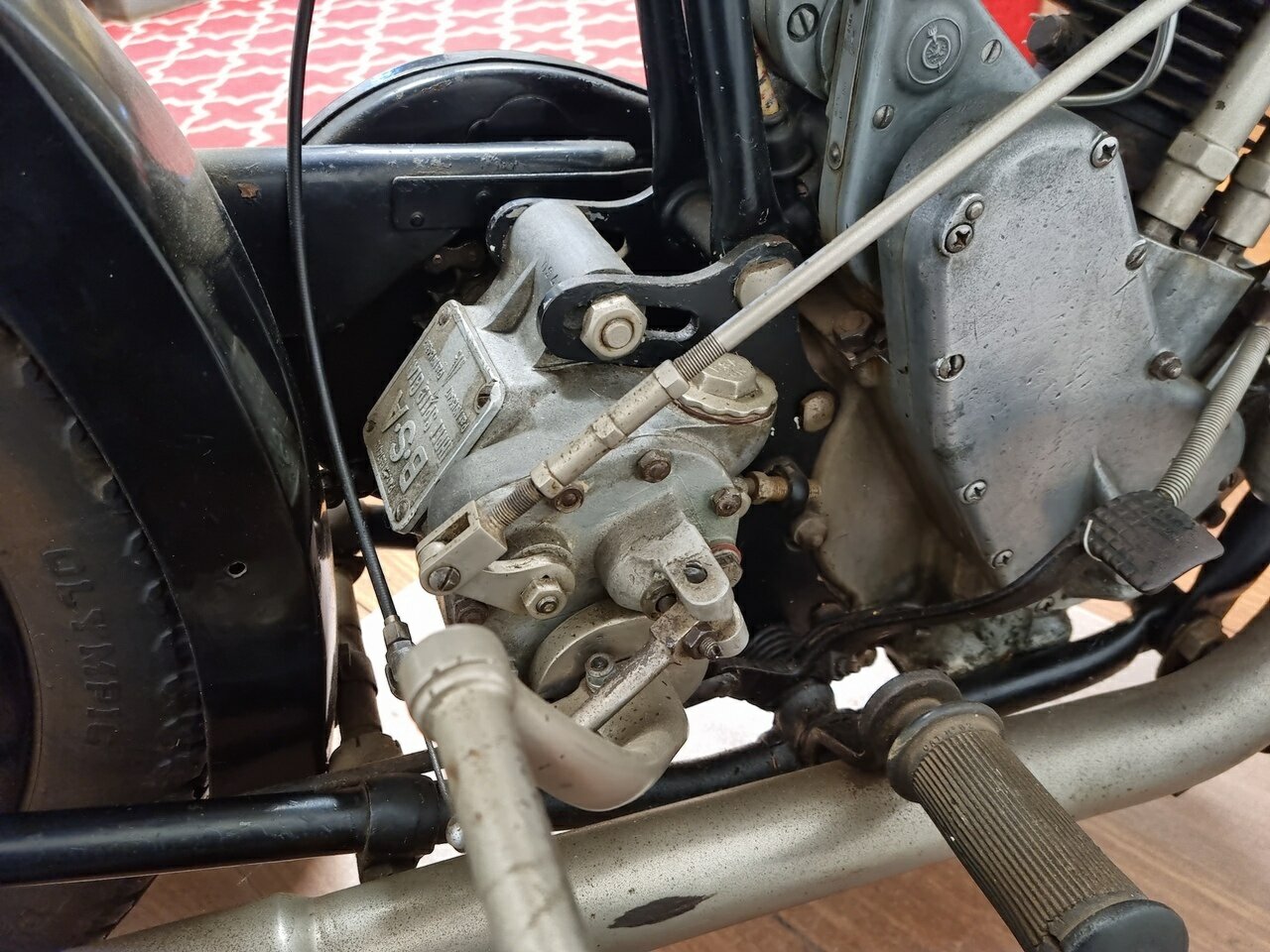 1928 BSA SLOPER ROAD