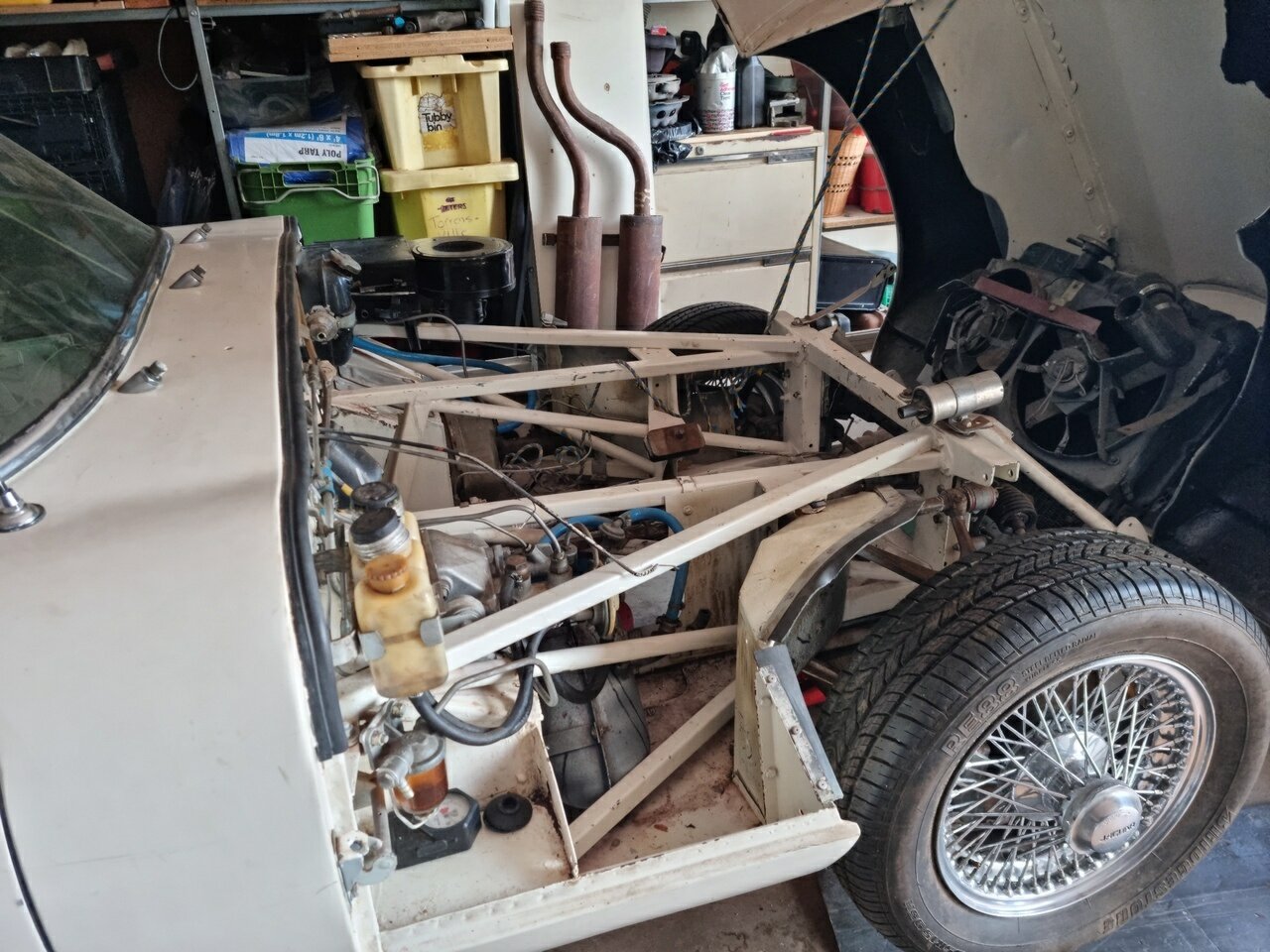 1970 JAGUAR E-TYPE PROJECT 2D CONVERTIBLE