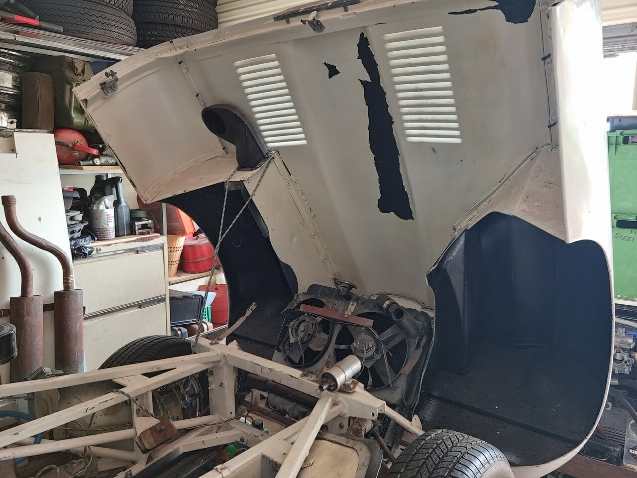1970 JAGUAR E-TYPE PROJECT 2D CONVERTIBLE