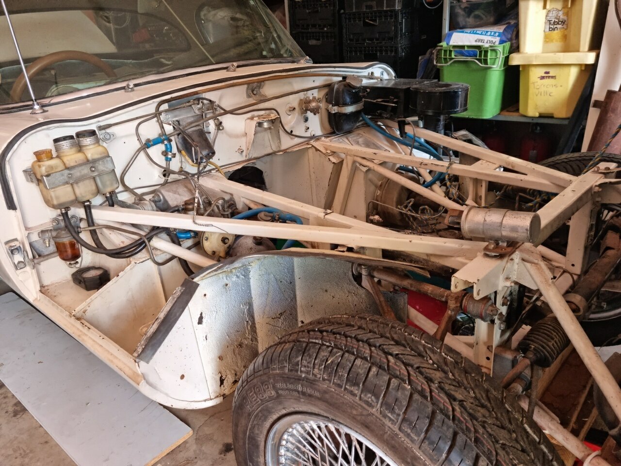 1970 JAGUAR E-TYPE PROJECT 2D CONVERTIBLE
