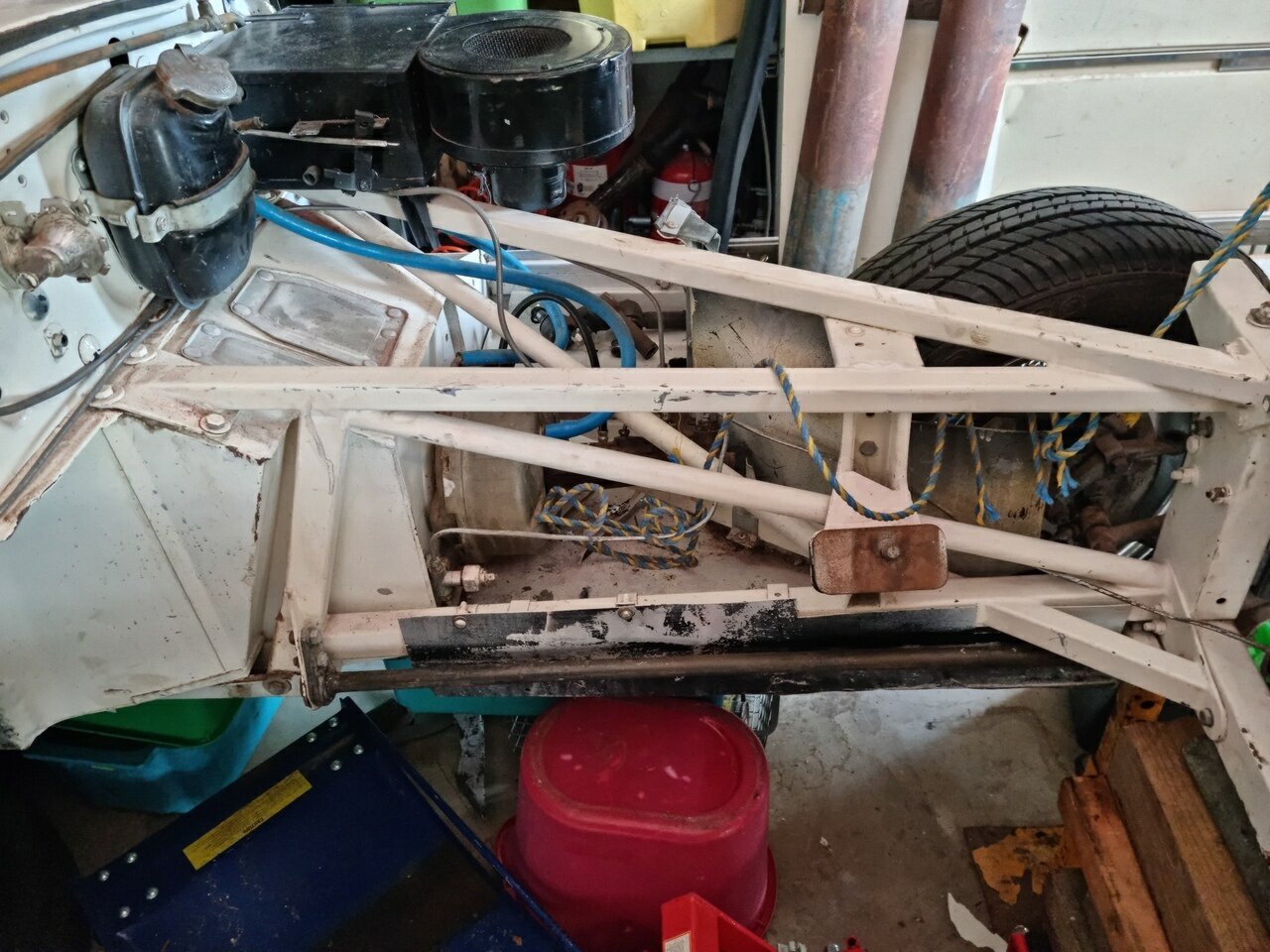 1970 JAGUAR E-TYPE PROJECT 2D CONVERTIBLE