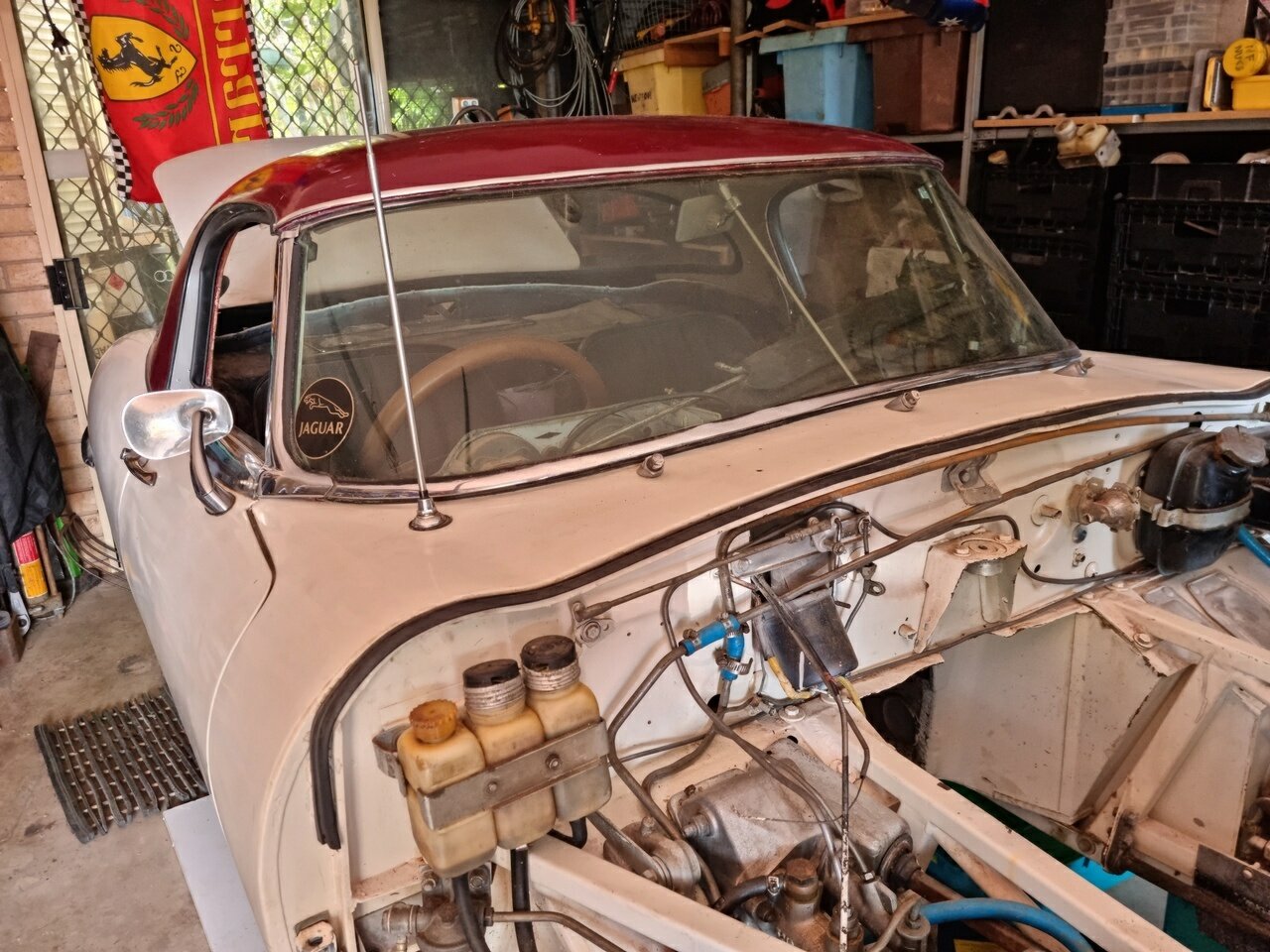 1970 JAGUAR E-TYPE PROJECT 2D CONVERTIBLE