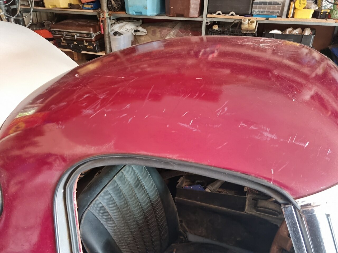 1970 JAGUAR E-TYPE PROJECT 2D CONVERTIBLE