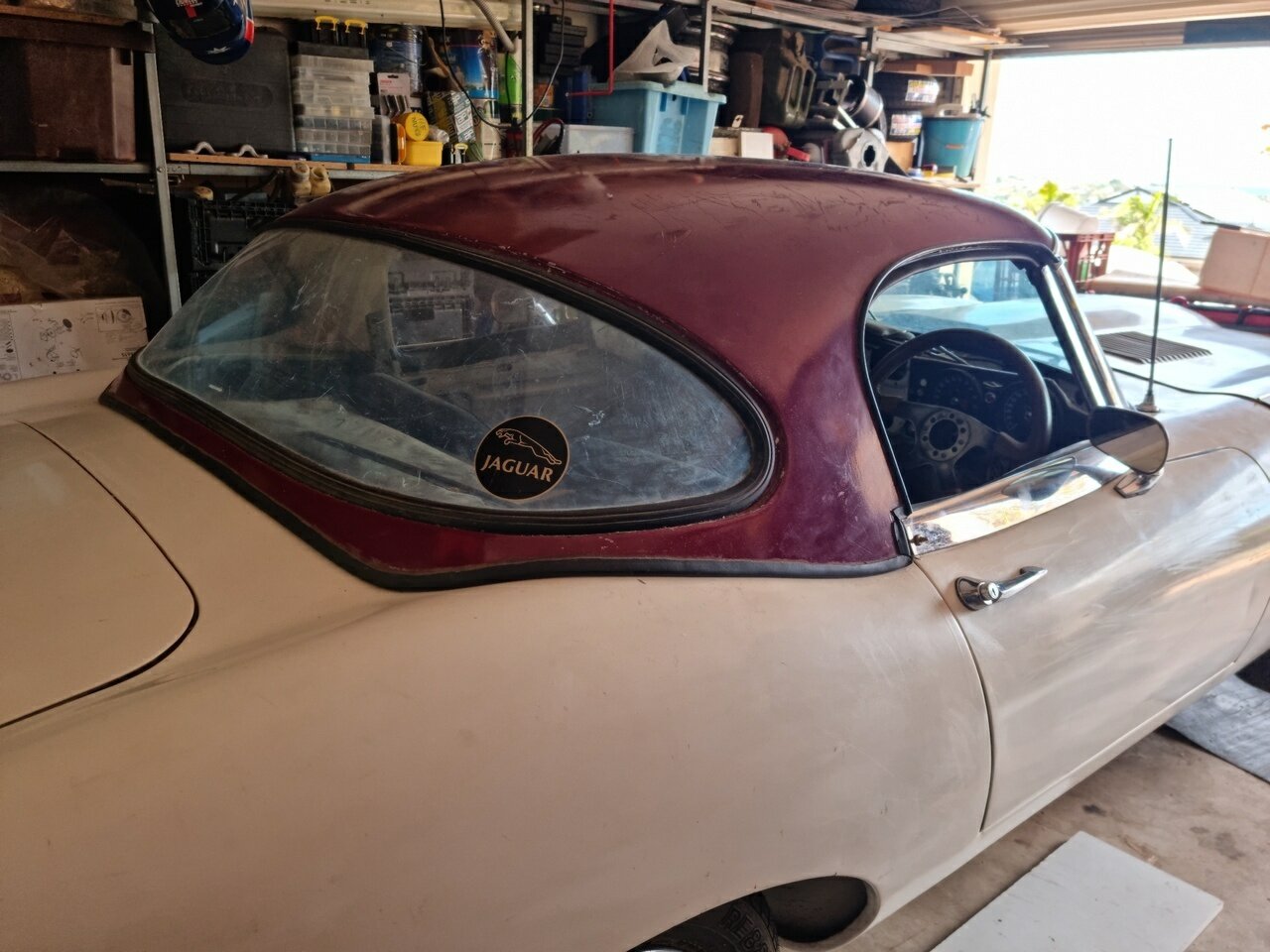 1970 JAGUAR E-TYPE PROJECT 2D CONVERTIBLE
