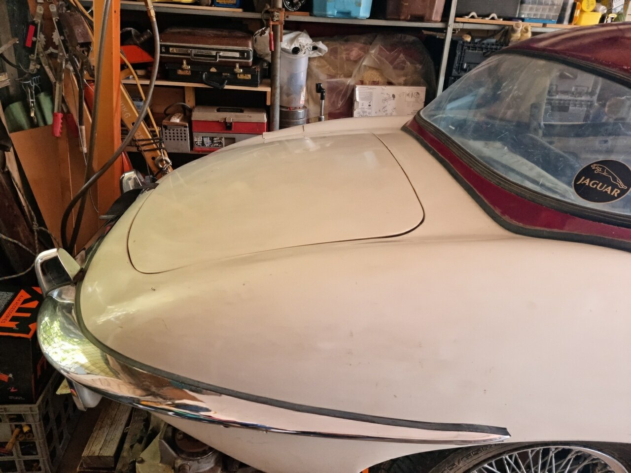 1970 JAGUAR E-TYPE PROJECT 2D CONVERTIBLE