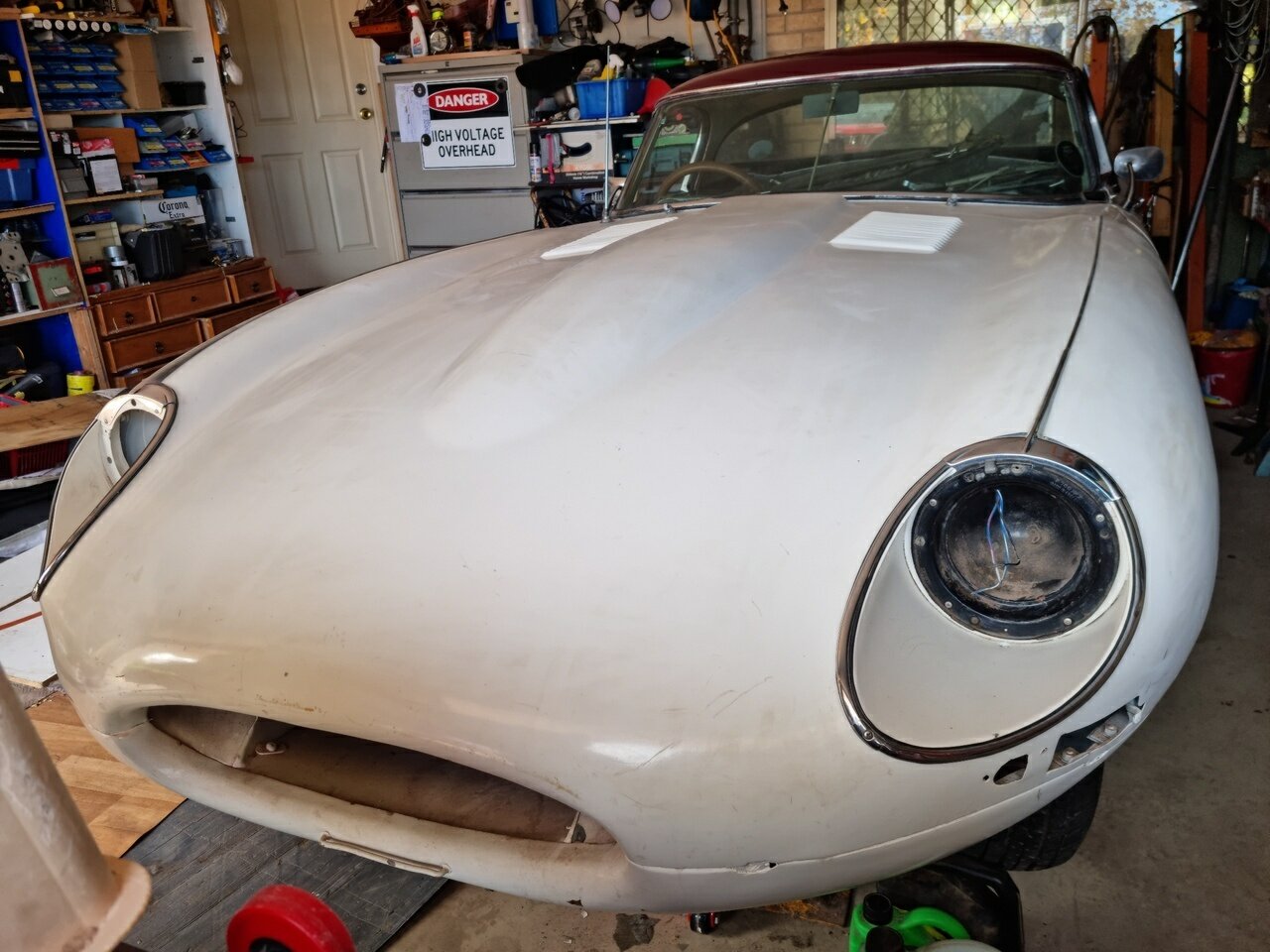 1970 JAGUAR E-TYPE PROJECT 2D CONVERTIBLE