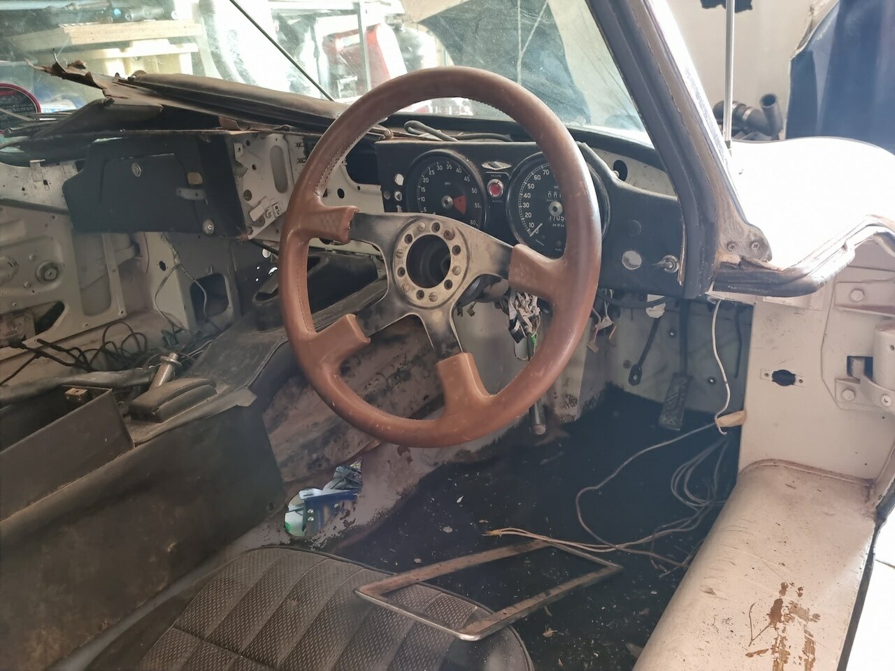 1970 JAGUAR E-TYPE PROJECT 2D CONVERTIBLE