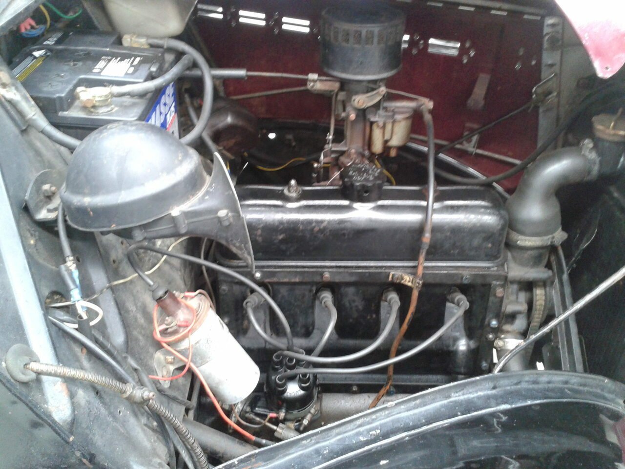 1937 VAUXHALL MODEL 10/4 3 SP MANUAL SEDAN